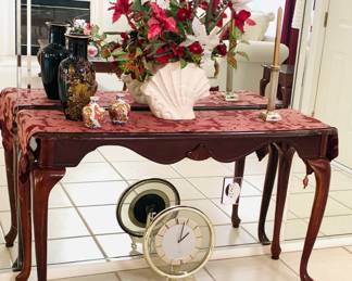 Mahogany Entry Table