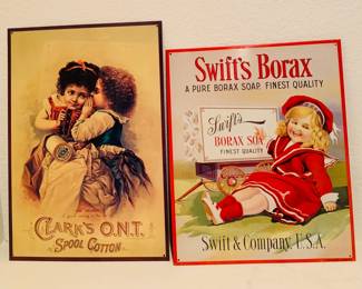 Vintage Reproduction Metal Signs