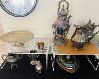 Silver plate Serving Items