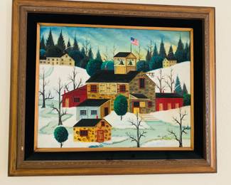 Oil Painting by S. Zoto