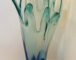 Murano Glass Floor Vase