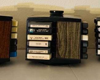 8 Track Tapes & holders