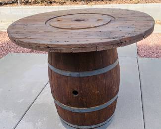 Large Barrel Table