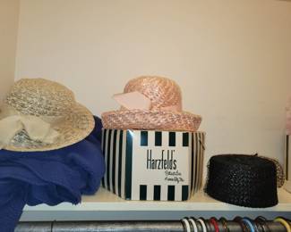 Vintage hat collection