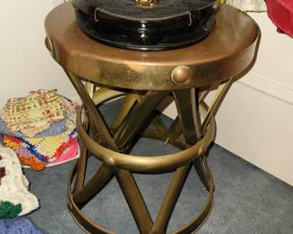 Brass stool