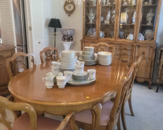 Metz made French dining room set