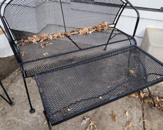 Bench & table