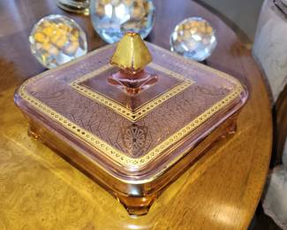 Antique jewel box