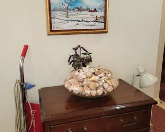 Wood file cabinet