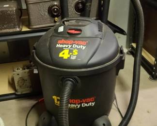 Large Shop Vac 4.5hp, works