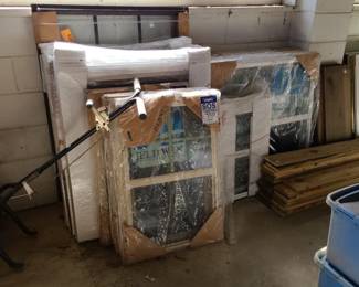 NEW vinyl windows