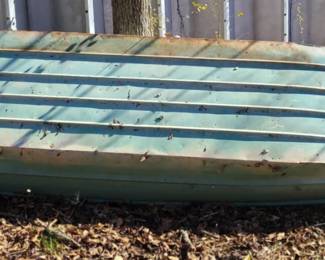Aluminum john boat, seems very good