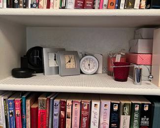 READER'S LIBRARY, TRAVEL CLOCKS