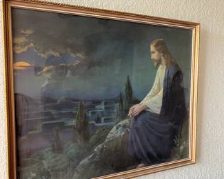 VINTAGE FRAMED PRINT