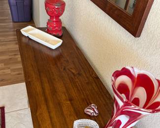 ACCENT STAND, VALENTINE DECOR, WALL MIRROR