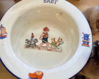 VINTAGE BABY DISH