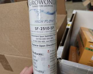Growonix High Flow SF-2510-SP Maximum Dirt Removal Ultra Low Pressure Spun Sediment Filter