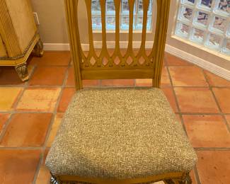 Chair - this pattern is on 4 of the chairs