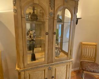 This is the matching china hutch.  It is a really good size.  Not to large