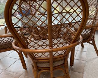 Wicker chairs