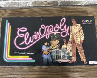 Vintage Elvisopoly Board Game