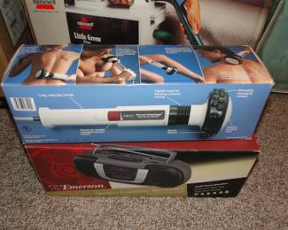 Emerson Boombox, Massager