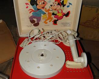 Mickey Mouse record player