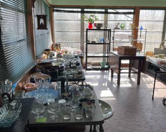 Sunporch filled back up for round two.   Everything Must GO 