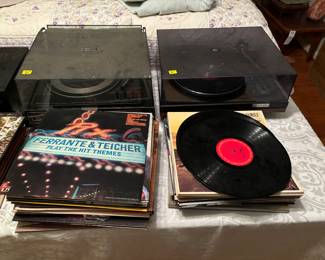Turntables and Albums