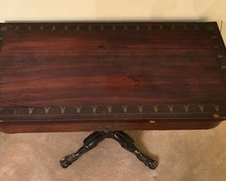 Detail of Brass Inlay Top