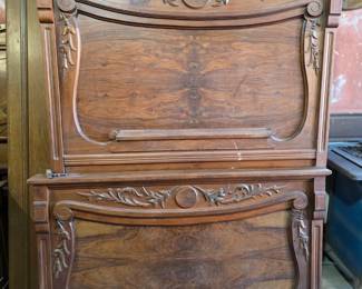 American Walnut Victorian High Back Bed
Headboard and Footboard only