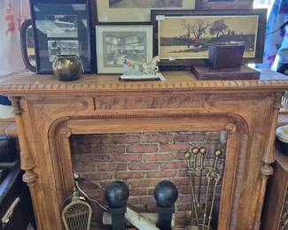 Gorgeous Fireplace Mantle. Perfect for designers or home renovaters looking to add that special touch to their home
60" wide, 48" tall, 15" deep