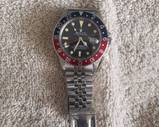 Rolex GMT Master S/S&nbsp;&nbsp;#16750 ser# 6656033 No presales
