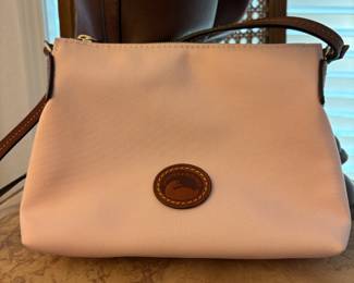 Dooney & Bourke White Canvas Purse
