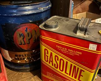 RPM Multi-Service Gear Lubricant Can, Stancan 1 Gallon Gas Can