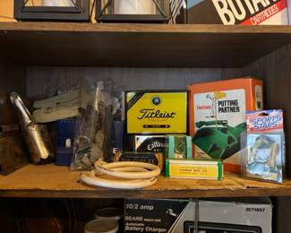 Titleist Soft Compression Core Golf Balls, Callaway Golf Balls, 1970's Electronic Golf Putting Partner