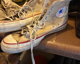 1960's Mens Converse All Star Chuck Taylor High Top Sneakers
