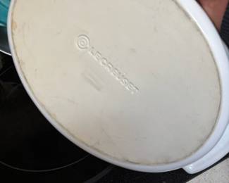 Le Creuset Stoneware Oval Casserole Au Gratin Baking Dishes