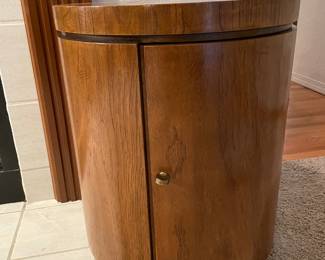 Drexel Cylinder Side Table