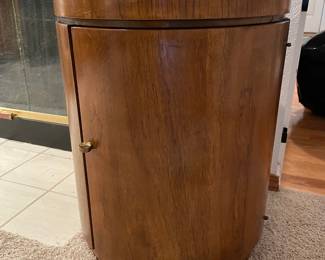 Drexel Cylinder Side Table
