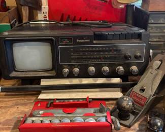 1979 Panasonic Portable TV/Radio/Cassette Player – TR-5001X