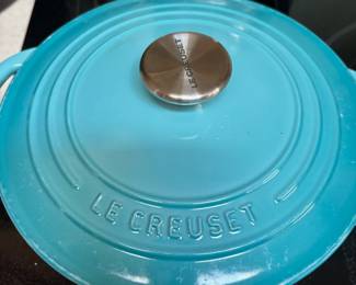 Le Creuset Light Blue Dutch Oven #22
