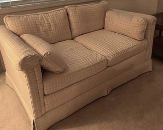 Cream Love Seat