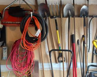 Gardening Tools - Shovels, Pitchfork, Rakes