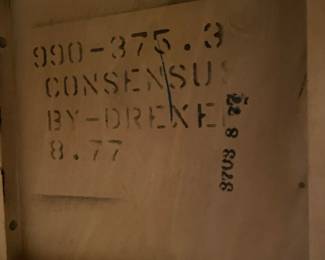 Drexel Cylinder Side Table