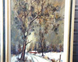 Snowy Drive Signed BVHUEL