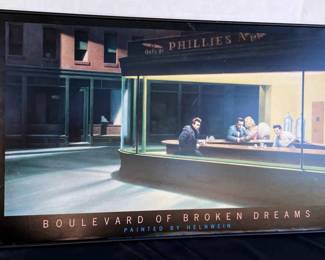 Boulevard Of Broken Dreams Poster By Helnwein