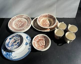 Historical Scene Plates China