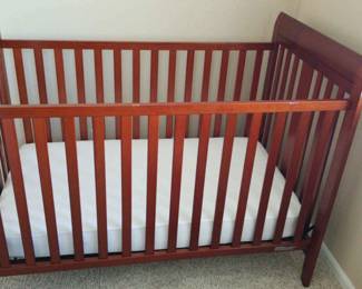 Nice Cherry Tone Crib
