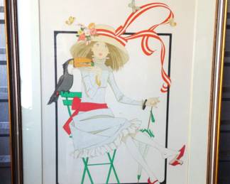 Beautiful Philippe Noyer Lithograph The Toucan SignedNumbered